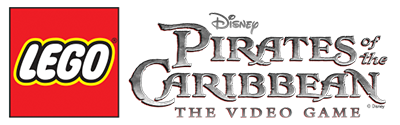 LEGO Pirates of the Caribbean: The Video Game title screen for Nintendo DS